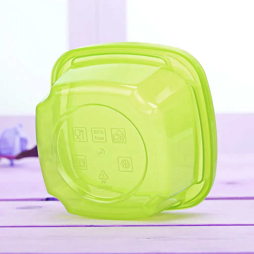 

Kitchen Sealing Box Food Fresh-Keeping Snack Container Fruits Storage Box PP Protection Mini Portable Small Fresh Box Sealed Box