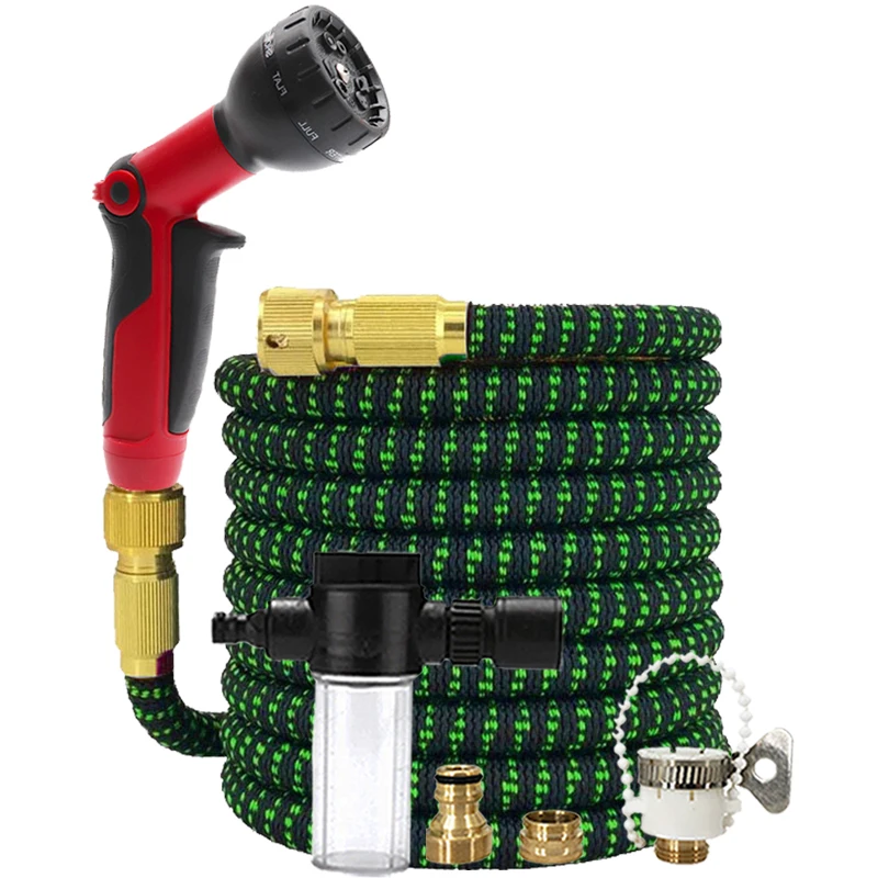 

Пистолет для капельного полива автомобиля, раздвижной шланг для полива сада и овощей, садовый инструмент