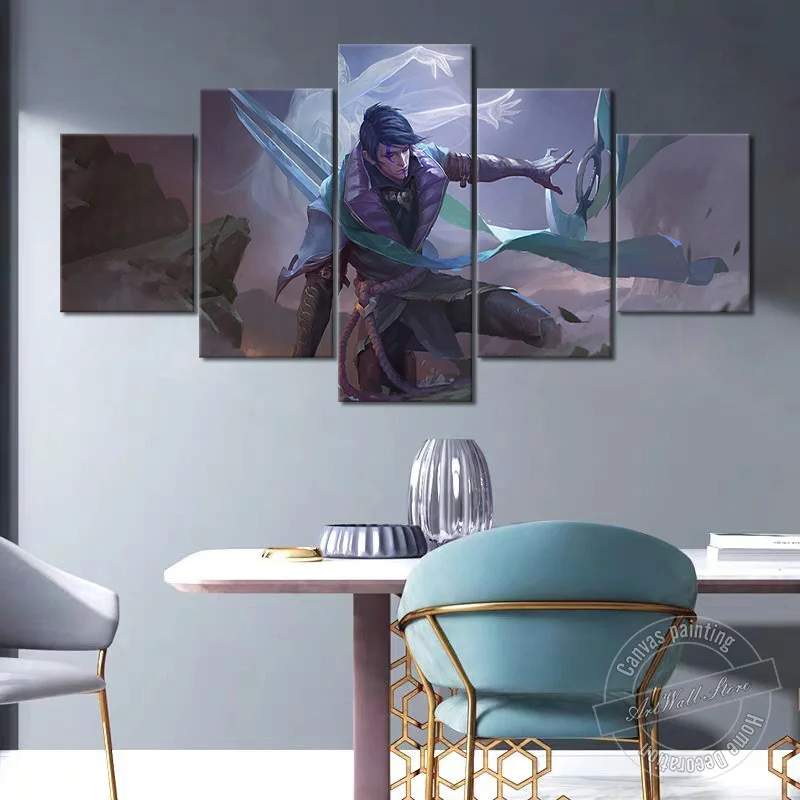 

No Frame Aphelios Canvas Painting LOL Game Poster League of Legends Artwork Wall Picture Home Decor Canvas Painting Fashion Gift