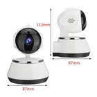 HD 720P Домашняя безопасность Wi-Fi IP-камера портативная мини двухсторонняя аудио Беспроводная камера ночного видения CCTV Wi-Fi камера Радионяня