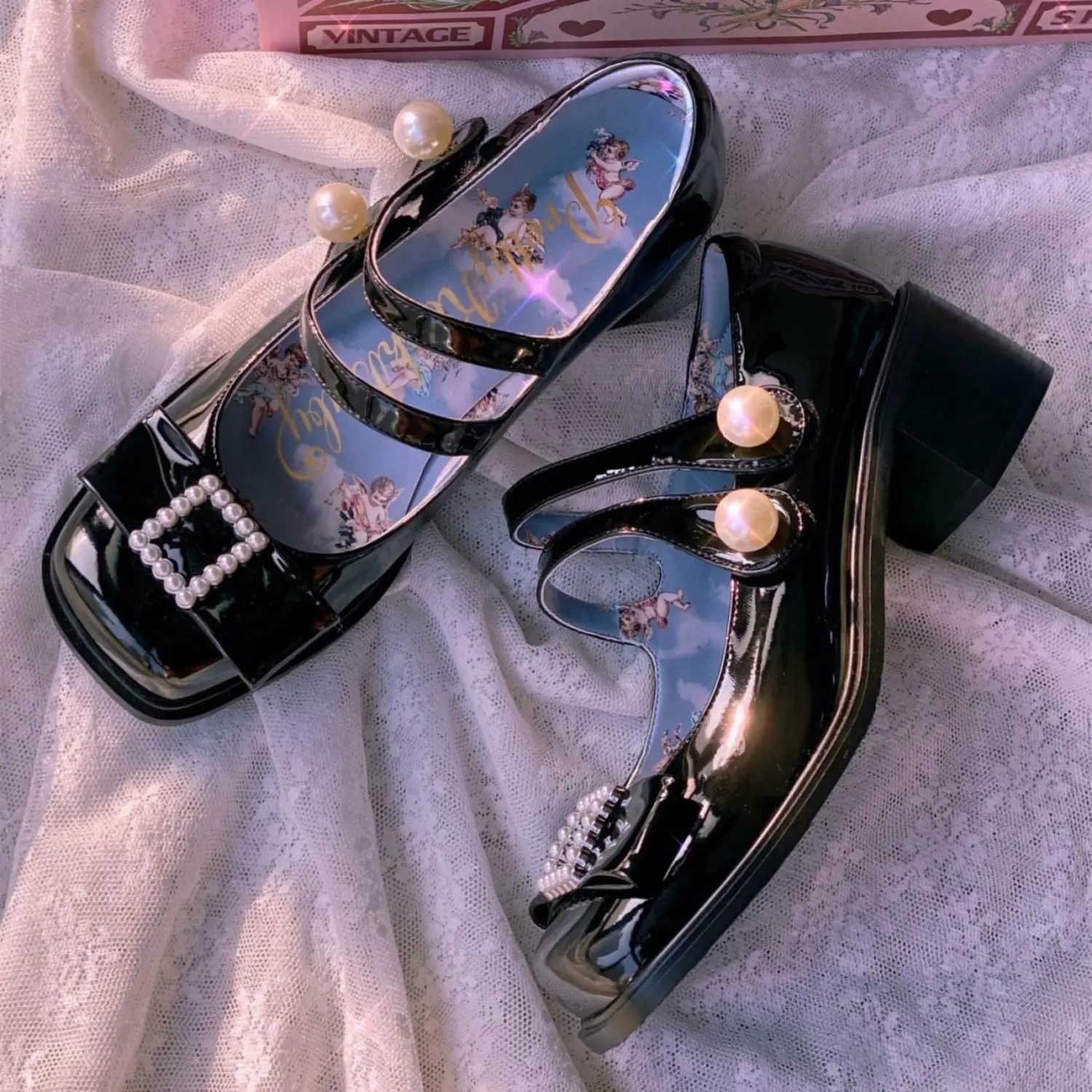 Женские туфли в стиле Лолиты Oraqwlj милая школьная обувь элегантные кожаные с