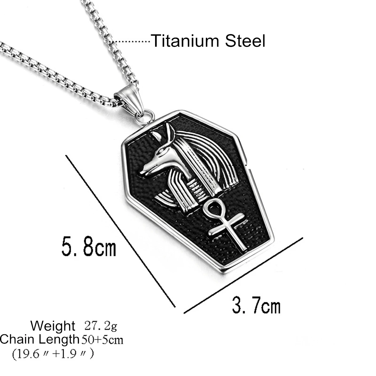 2019 Мужской стальной анубис древний Египетский титан эпохи Средневековья