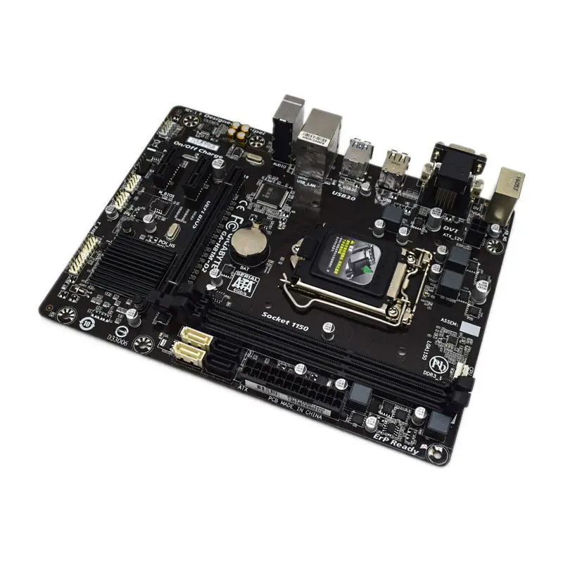Для GIGABYTE GA H81M D2 LAG 1150 DDR3 intel H81 материнская плата I3 4150 4770K оригинальная б/у