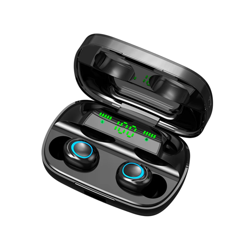 S11 внешний аккумулятор наушники Bluetooth Беспроводные спортивные TWS игровая