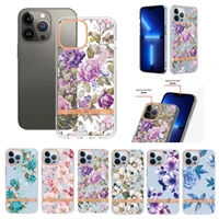 2021 fashion love life flowers plants series pattern shockproof cell phones case for xiaomi 11t redmi note 11 pro note 10 pro