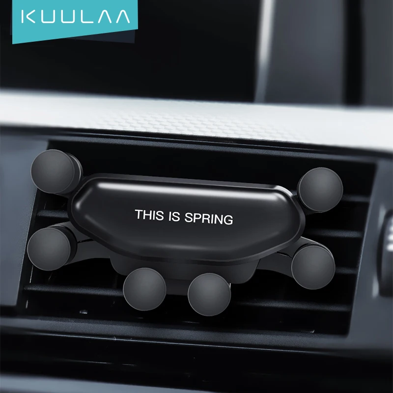 Гравитационный автомобильный держатель KUULAA для телефона в автомобиле с