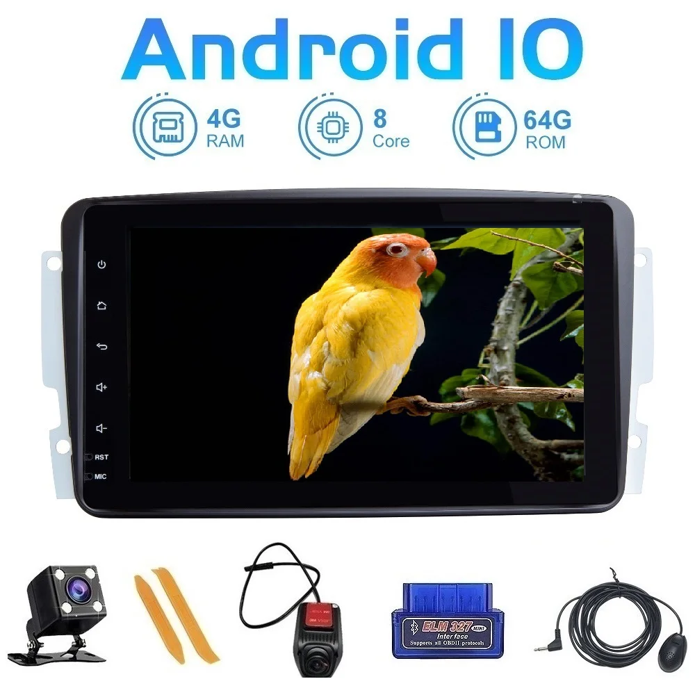 

Zltoopai 8" Auto Radio Android 10 For Mercedes Benz W168 C Class W203 W209 W463 W639 GPS Navigation Car Multimedia Player DSP