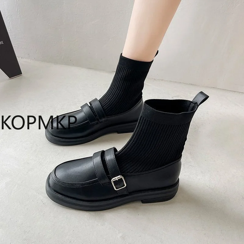 

Summer Kawaii Girl Thin Calf Stockings Velvet Women Tube Long Socks Black and White Uniform Japanese Cute Over The Knee Socks