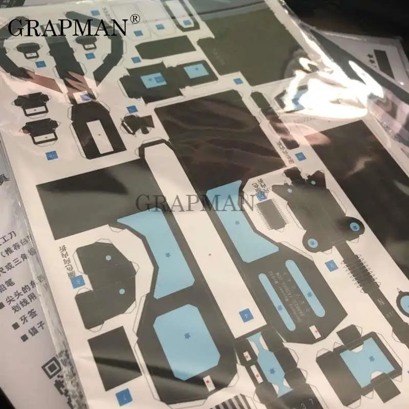 Бумажная модель оружия в масштабе 1:1 C96 оружие огнестрельное 3D рисунки ручной