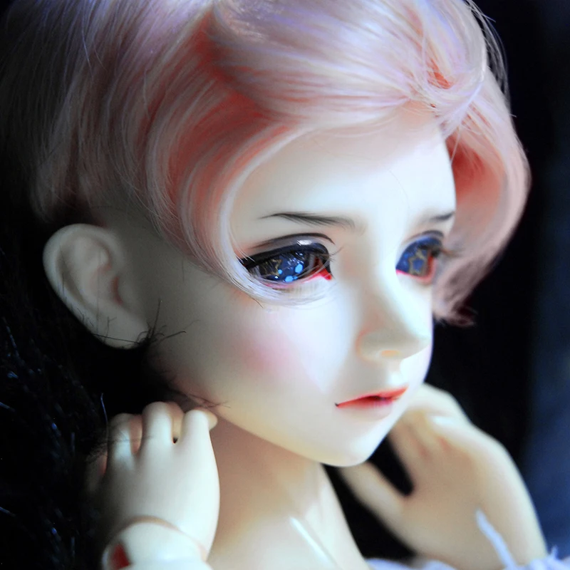 Волосы Allaosify Bjd 1/3 1/4 BJD кукла высокотемпературный парик для девочек и мальчиков
