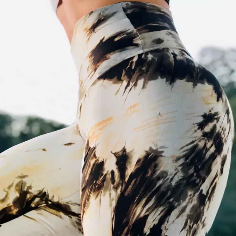 Новое поступление сексуальные эластичные леггинсы с 3D принтом дышащие