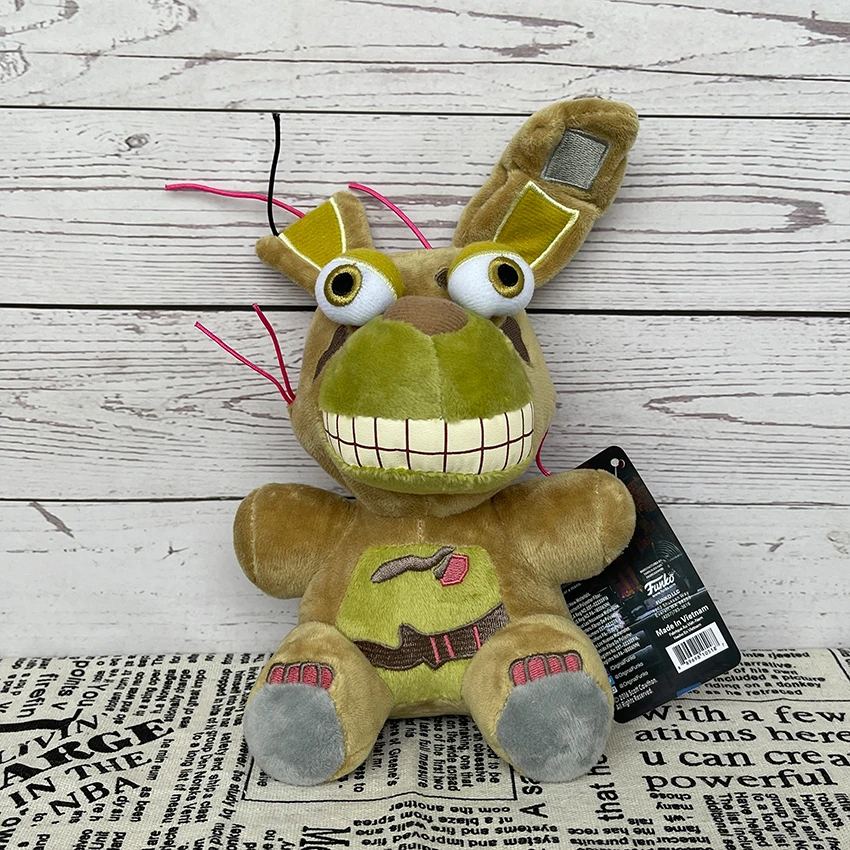 Плюшевые игрушки FNAF 18 см фотокси клоун Бонни животные мягкие плюшевые куклы