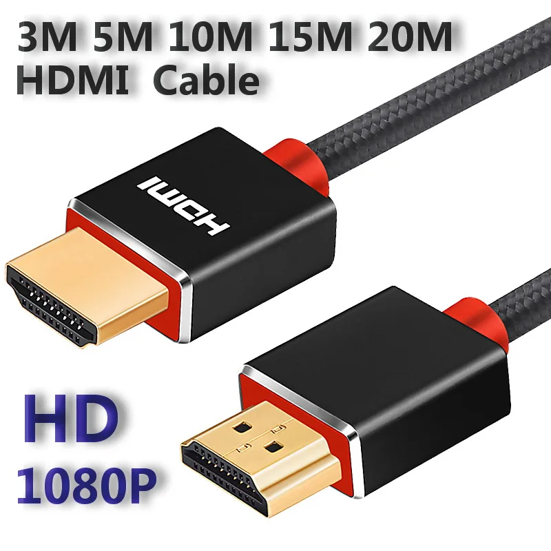 Shuliancable HDMI-совместимый высокоскоростной кабель 1080P 3D позолоченный сплиттер