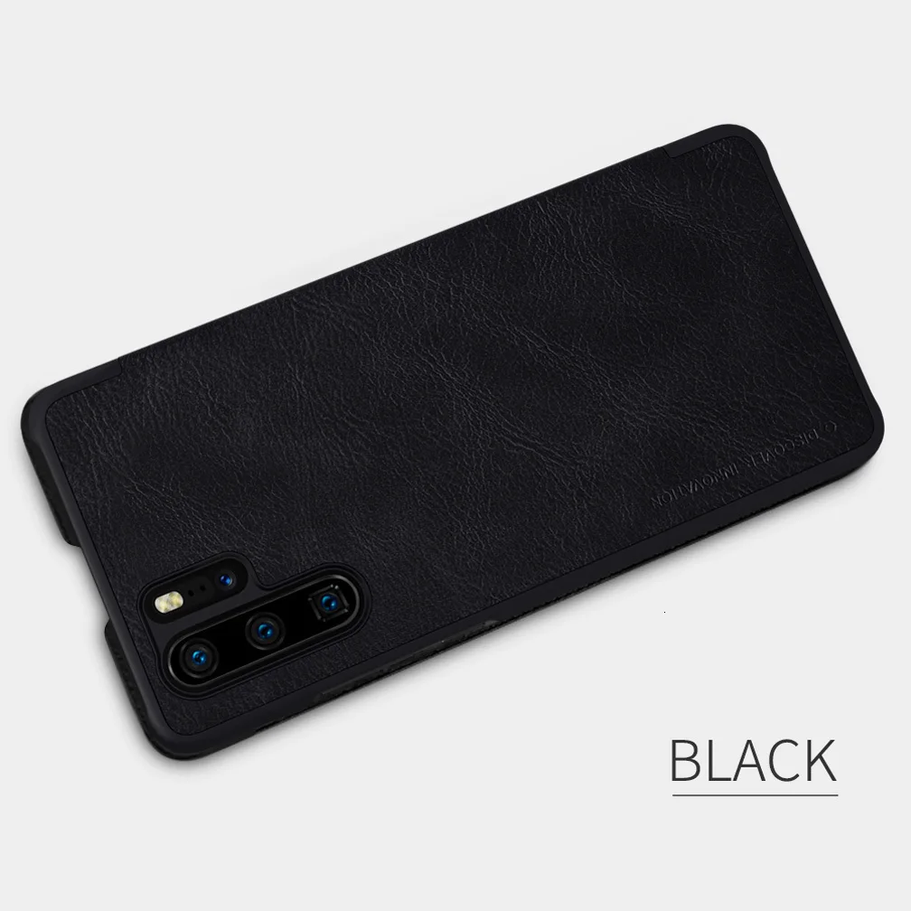 Для huawei P30 Pro кожаный чехол NILLKIN Qin Серия Бумажник флип-чехол для huawei P30 Pro чехол из натуральной кожи чехол для телефона