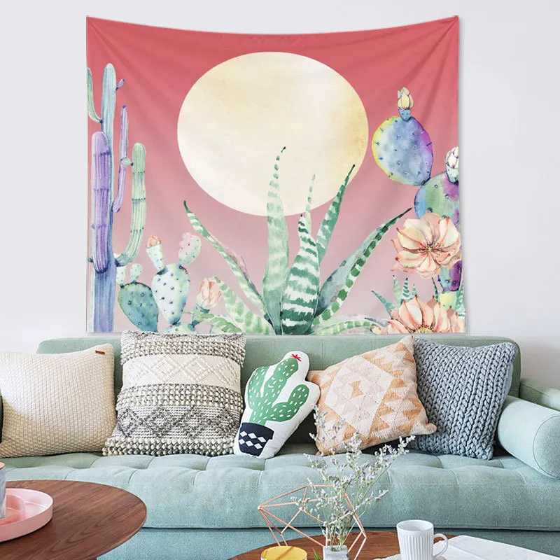 

Фоновая ткань геометрический Гобелен Мандала декоративная ткань украшение для дома настенный гобелен для комнаты Прикроватная подвесная ...