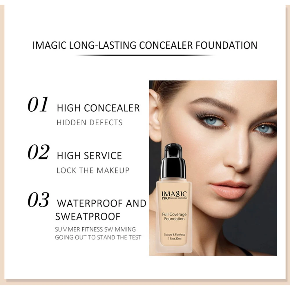 Manooby женский консилер тональный крем меняющий цвет теплый тон кожи основа для