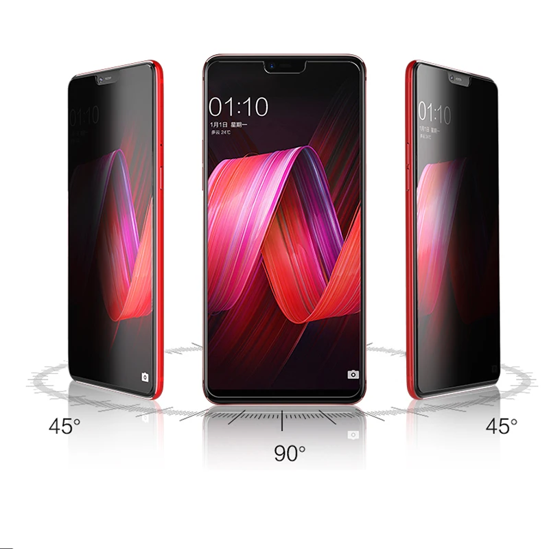 EXUNTON для LG V40 G7 K50S конфиденциальность анти шпионское закаленное стекло Защита
