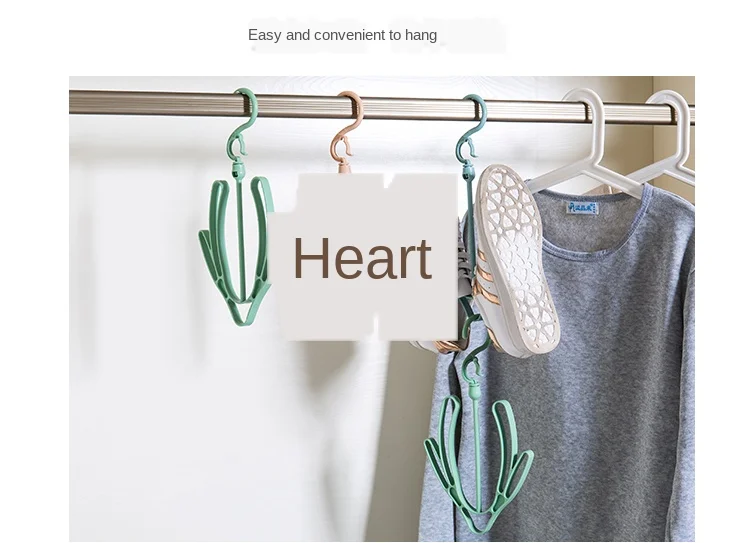 Высококачественный пластиковый двойной крючок креативная Многофункциональная