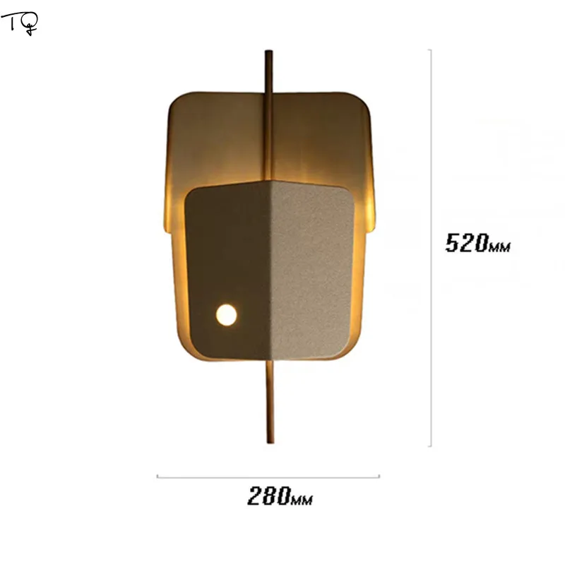 

Post Modern Classical Luxury Designer Wall Lamp for Living/Dining Room Decoration Wall Mount Light Background Bedroom Bedside