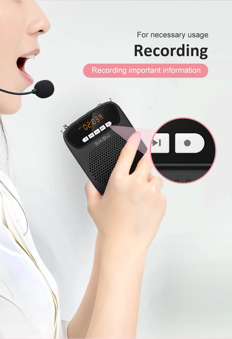 fio microfone gravação áudio fm rádio aux