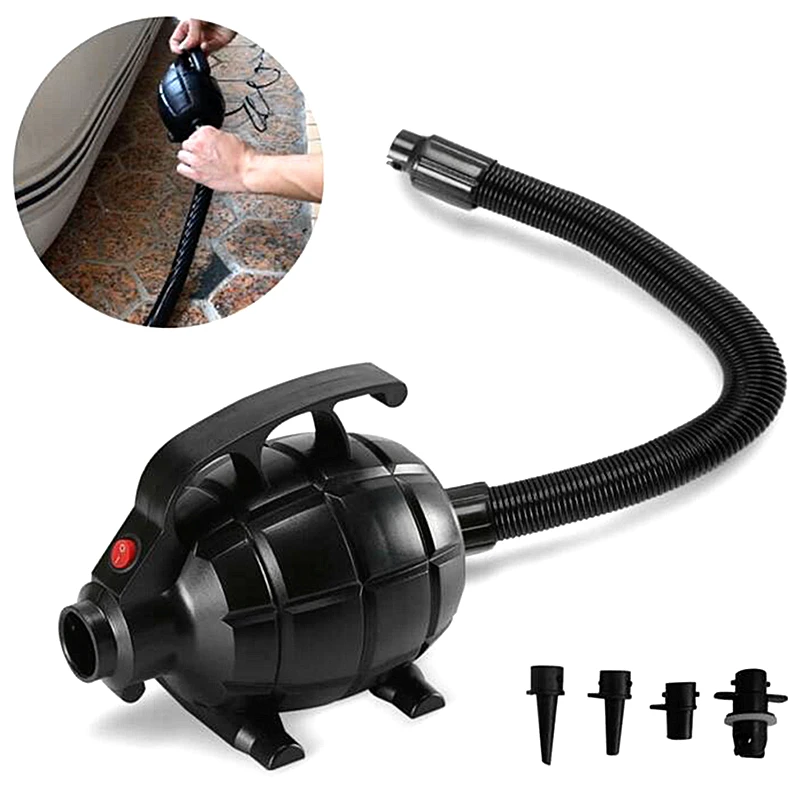 

Portable Air Pump Air Mat Grenade Pump For Tumbling Inflatable Pump For Home Air Bed Air Track Pump 220V 600W Air Compressor