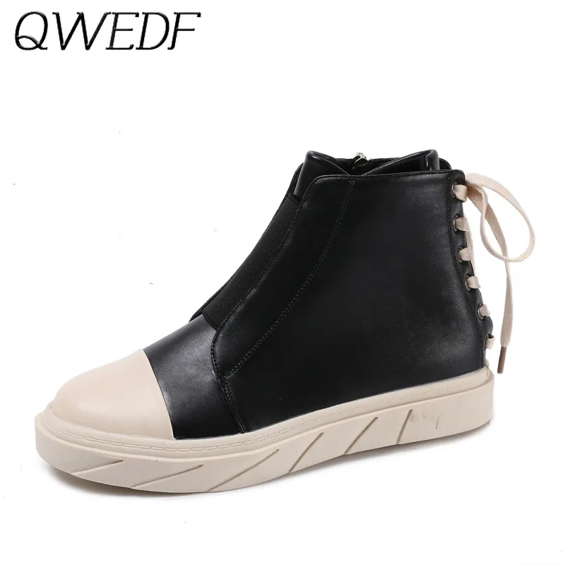 

2019 New casual women shoes fashion leather short tube Martin boots shoes trend comfortable soft wild women's boots U8-23