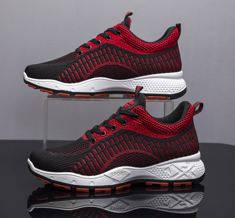 Легкие Модные мужские повседневные туфли на шнуровке | Обувь