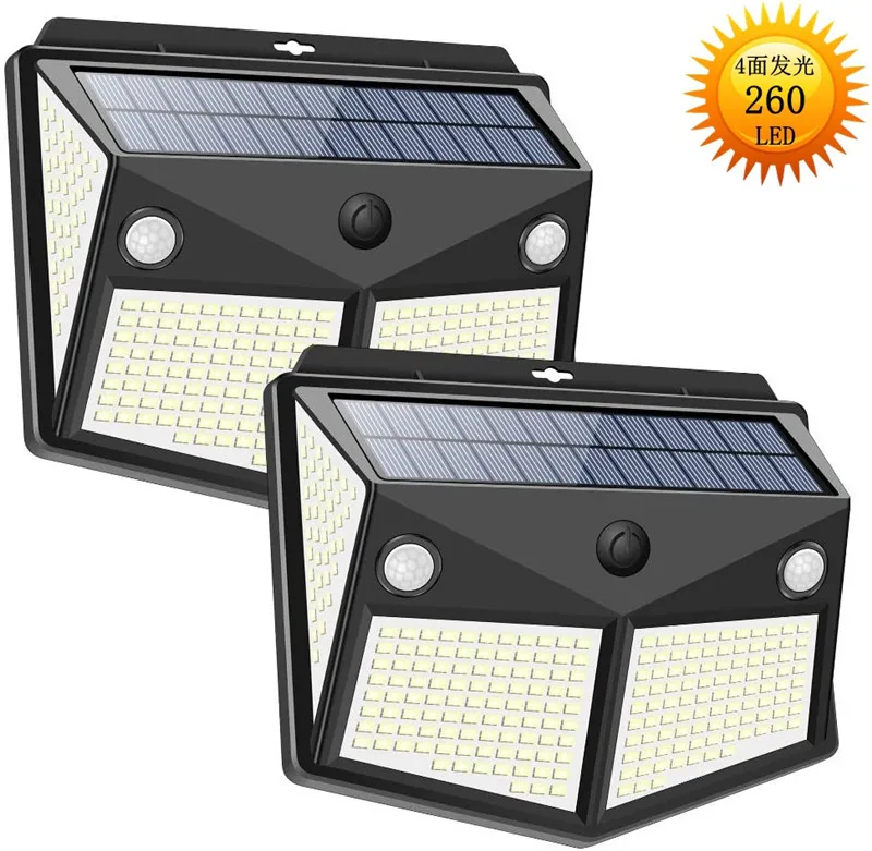 

LED Solar Light Outdoor For Garden Decoration Garden LED Solar Lamp Powered Waterproof PIR Motion Sensor Street Light