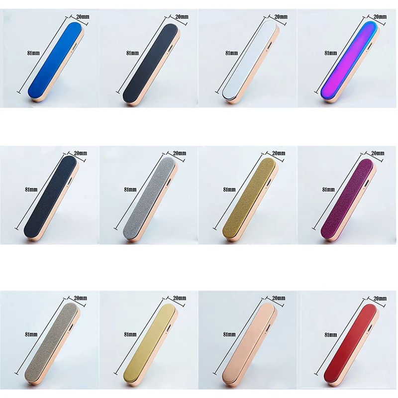 USB аккумуляторная ветрозащитная беспламенная катушка тонкая зажигалка