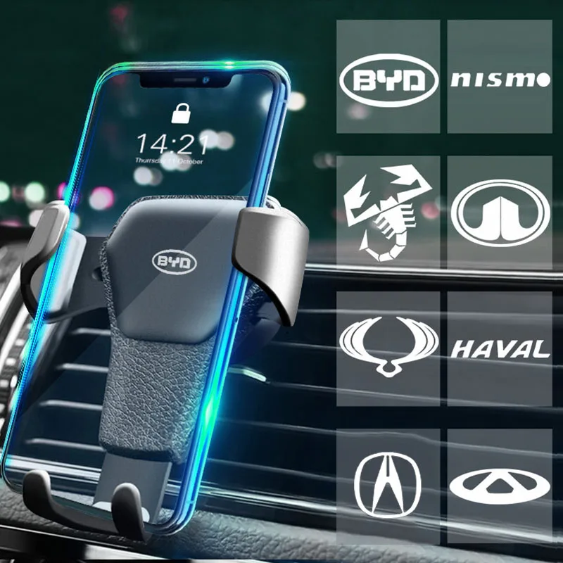 

1pcs Car Phone Holder Mobile Phone Accessories For Toyotas Corolla Yaris Chr Auris RAV4 Land Cruiser Camry Highlander Prado Vitz