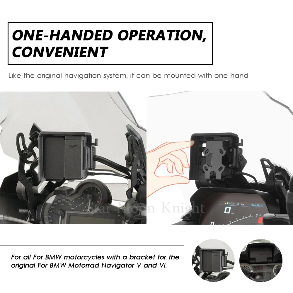 Кронштейн GPS-навигатора для BMW R1250GS R1200GS S1000XR R 1200 1250 RS RT держатель устройства
