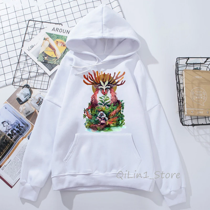 Totoro hoodies women Studio Ghibli Harajuku Kawaii Hoodie men Ullzang Cute Funny Anime Sweatshirts 90s Graphic Hoody unisex