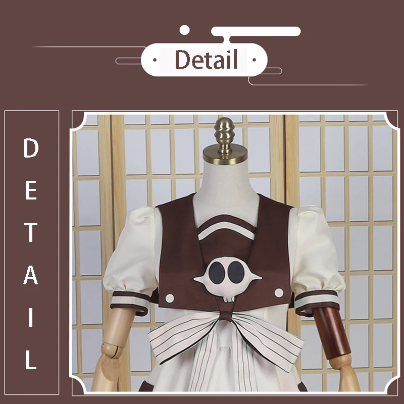 

Anime Comic Jibaku Shounen Hanako kun Cosplay Costumes Yashiro Nene Cosplay Costume School Uniforms Dresses Clothes one-piece