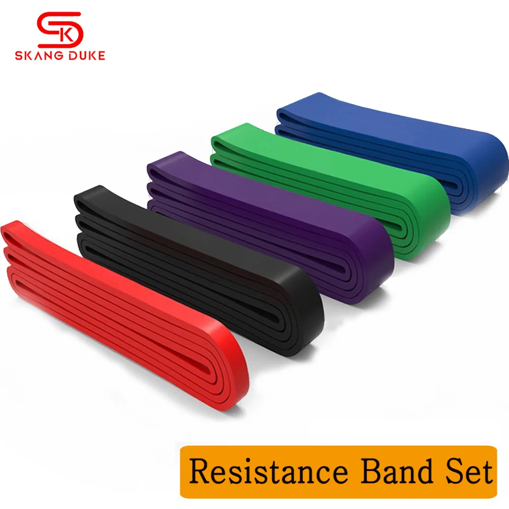 

Resistance Band Elastic Exercise Expander Workout Pilates Rubber Loop Strength Fitness Training Equipment Unisex Bodybuilding