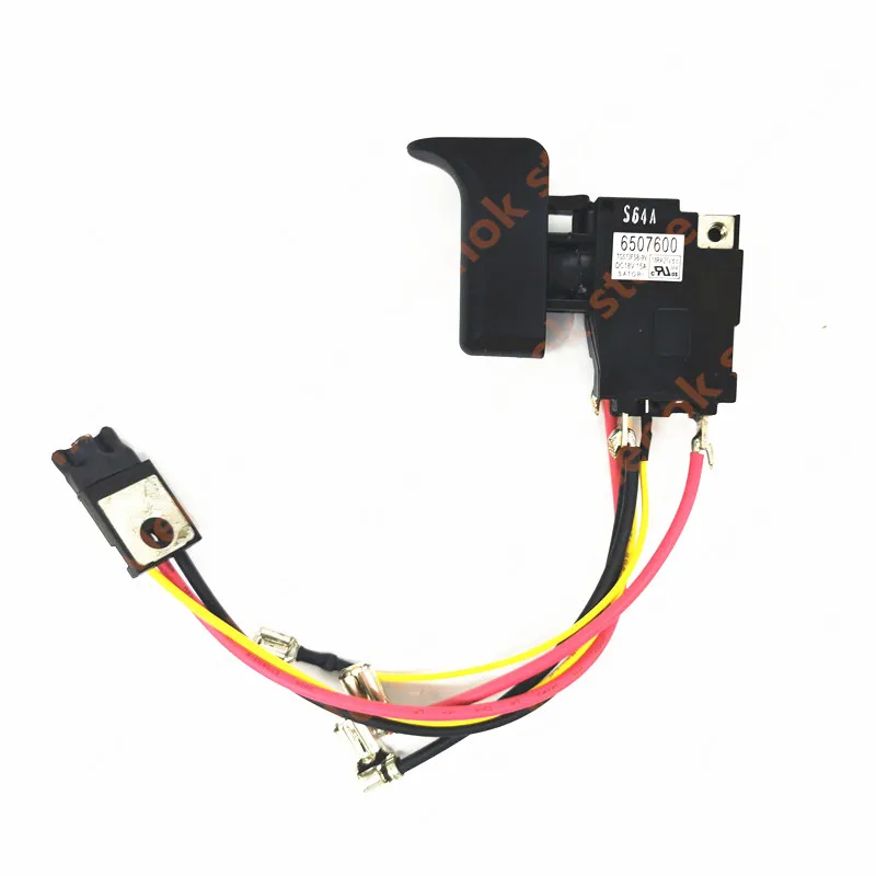 Переключатель для электроинструмента Makita XRJ04 DJR186 JR186D 6507600 650760 0|Аксессуары