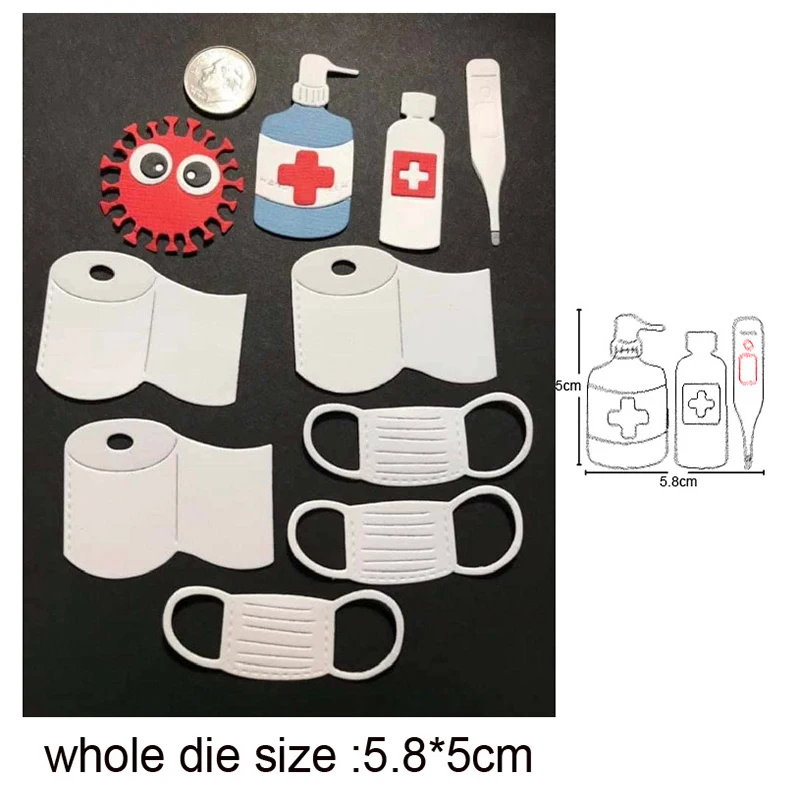Штампы для рукоделия туалетная бумага маска штампы трафареты изготовления