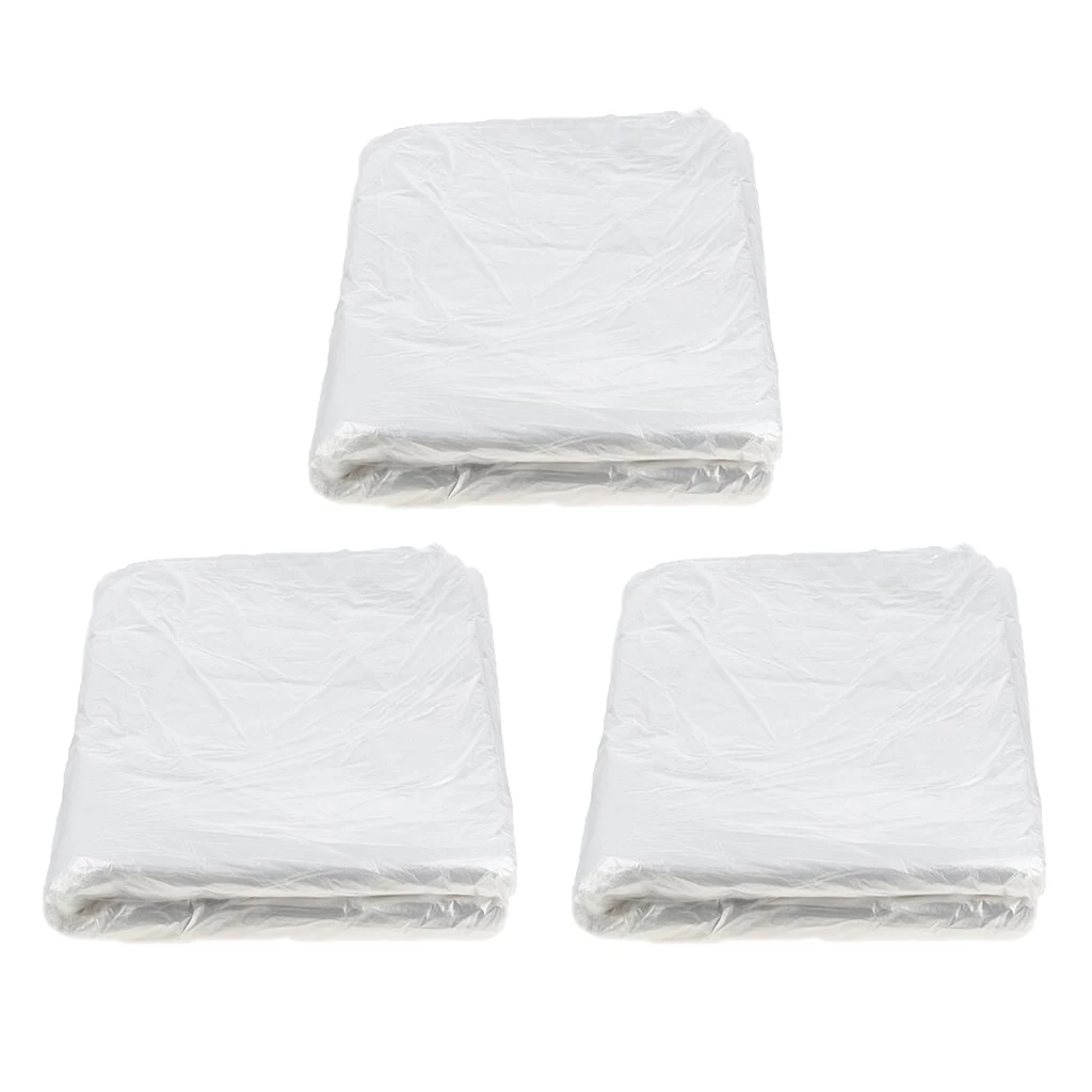 300Pcs одноразовая накидка для стрижки волос унисекс Парикмахерская Накидки платья