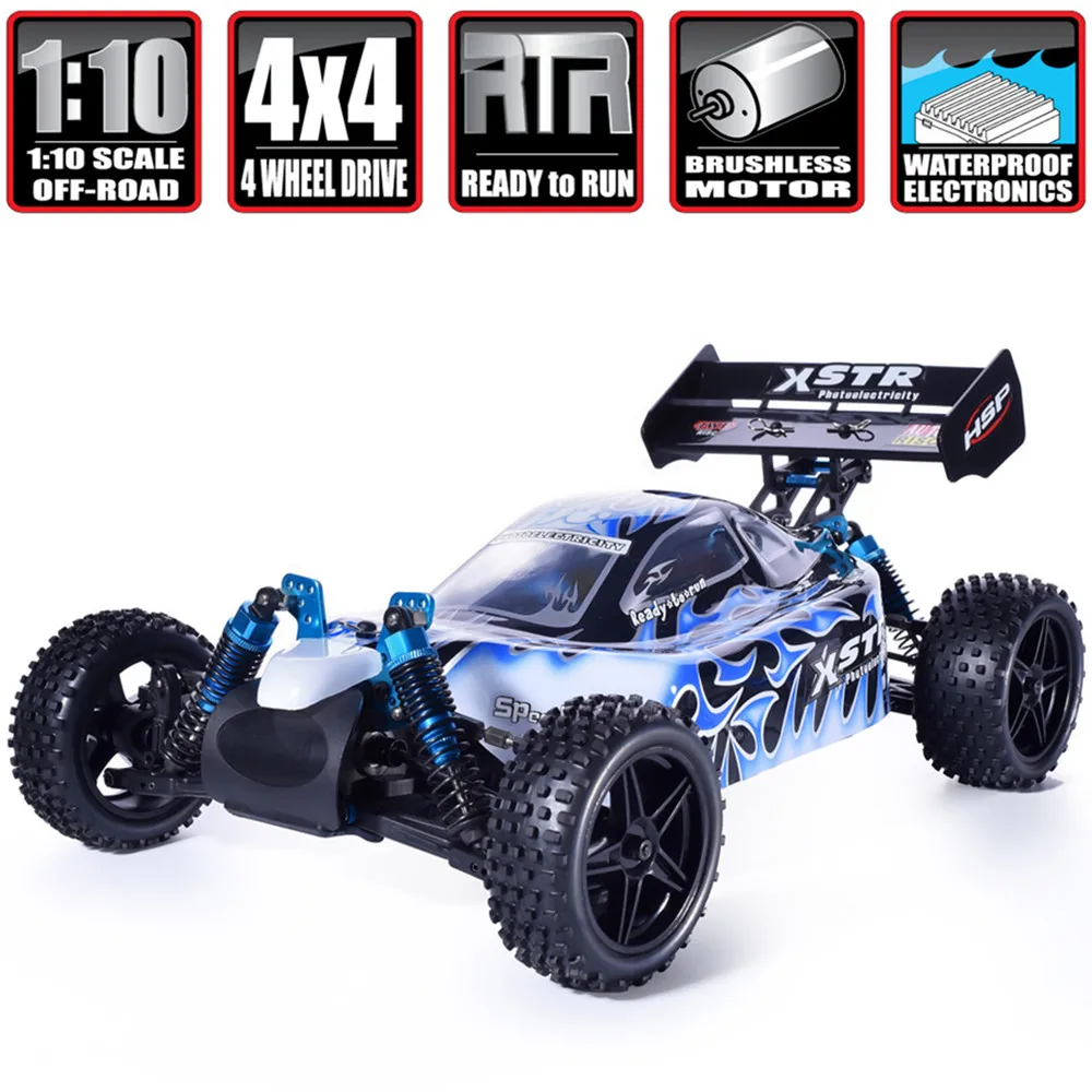 HSP Rc автомобиль 1:10 бесщеточный двигатель пульт дистанционного управления 4wd