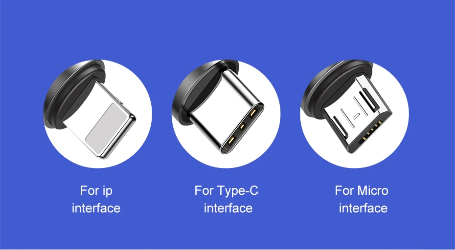 Baseus 3 в 1 USB кабель для iPhone Micro usb type C кабель для Android для мобильного телефона Магнитный зарядное устройство с интерфейсом Lightning Кабель USBC Microusb