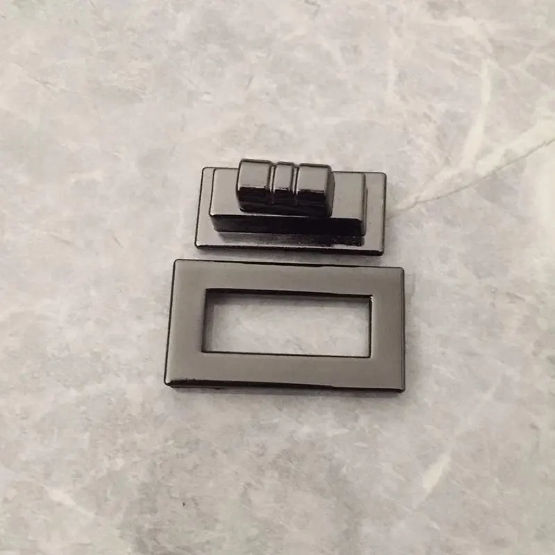 1 шт. металлический замок прямоугольный мешок чехол Пряжка Застежка для сумки на