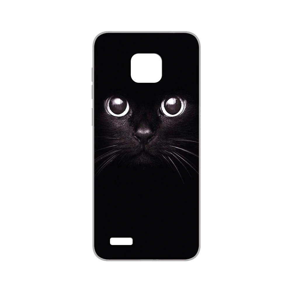 36 GUCOON Silicone Cover for Ulefone Note 7 S11 6.1inch Case Soft TPU Protective Phone Case Cartoon Wolf Flower Cat Bumper Shell - Цвет: 36