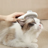 cat comb self cleaning slicker brush for dog pet removes undercoat tangled hair massages particle scrapers accessories