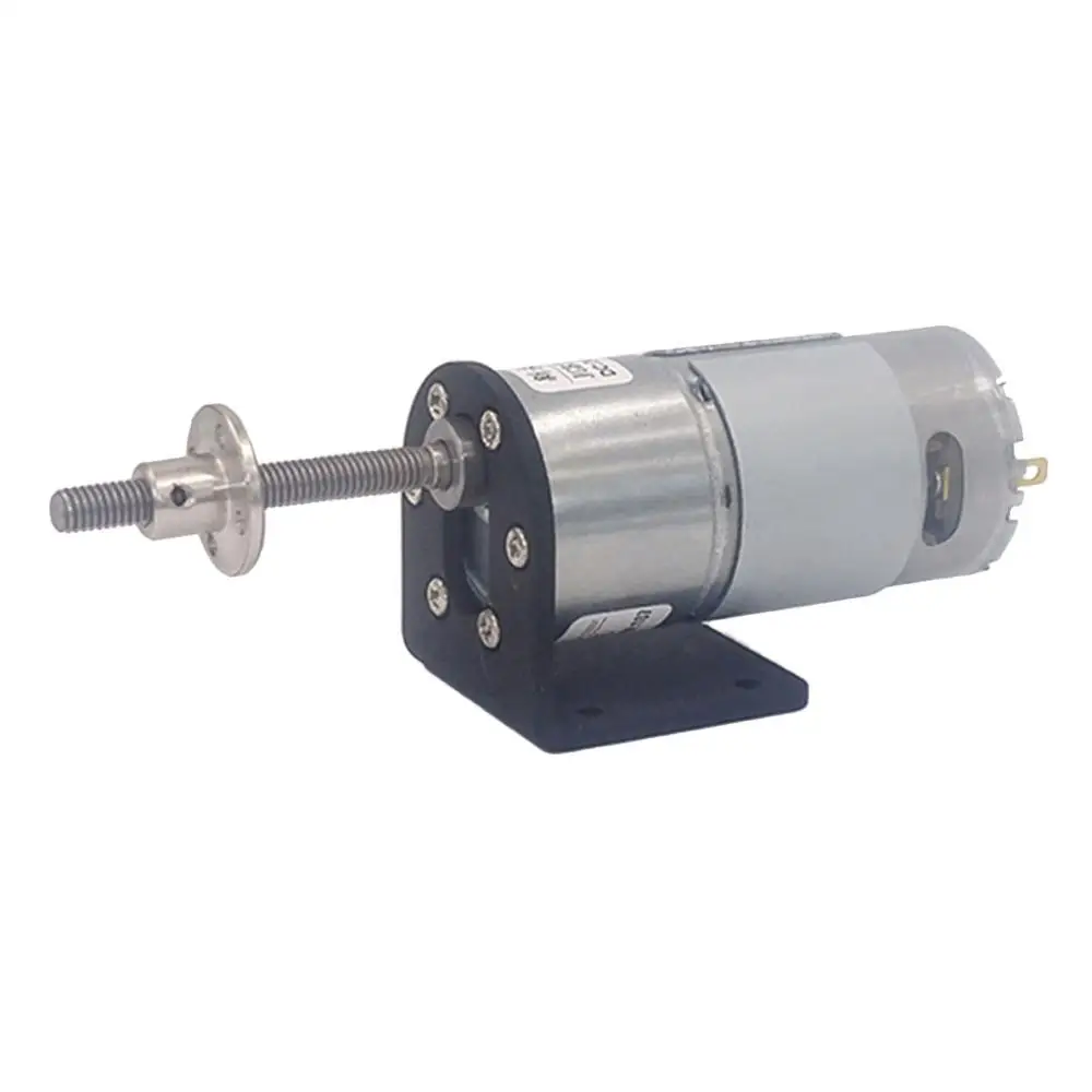 

Micro DC Gear Motor Low Speed Shaft 58mm M6 Screw CW CCW Adjustable Electric Motor Ruducer