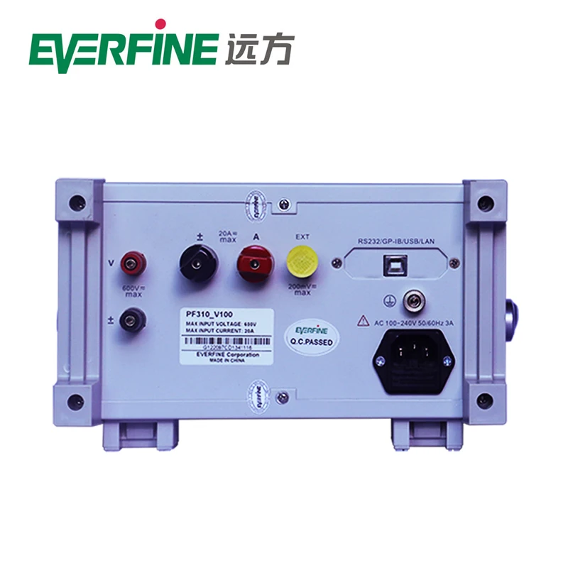 Быстрая доставка однофазный цифровой тестер параметров переменного тока EVERFINE