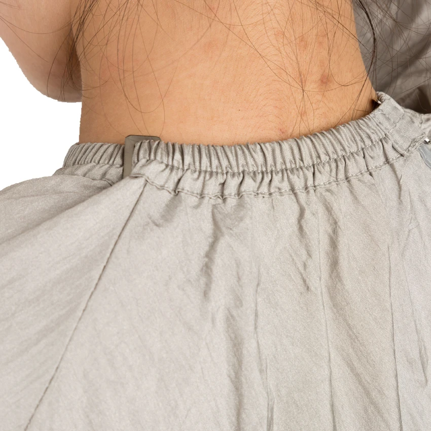 

High Quality Hair Salon Dress XL Size Hairdressing Gown With Sleeve Antistatic Hair Barber Wrap SL-05 Breathable Cloth Hair Cape