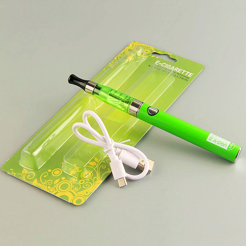 

Ugo-V2 II 650mAh Mirco USB Passthrough 510 Thread Battery Electronic Cigarette eGo Ce4 Vaporizer Atomizer Starter Vape Pen Kit 1