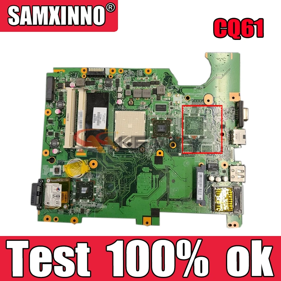 

577065-001 для Compaq CQ61 G61 ноутбук G61 CQ61 Материнская плата ноутбука DA0OP8MB6D1 CQ61Z-400 ноутбук ПК