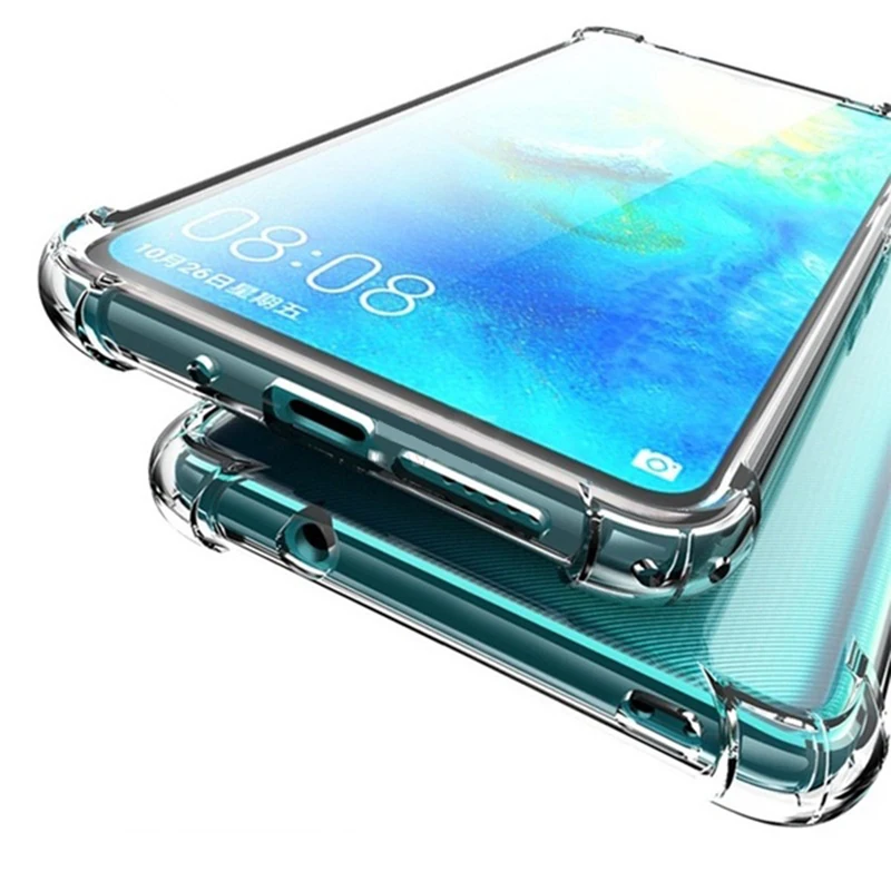Прозрачный мягкий чехол из ТПУ для huawei mate 30 20 P30 P20 Pro Lite противоударный P Smart 2018 2019