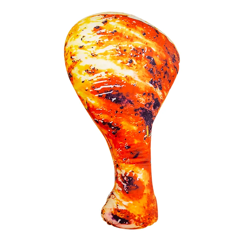 

2021 Real Life Chicken Leg& Pig Trotter Plush Toys Simulation Food Pig Drumstick Stuffed Doll Soft Pillow Cushion Kids Gift