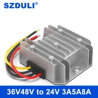 36v 48v to 24v 3a 5a 8a dc power converter 3060v to 24v vehicle power supply step down module transformer